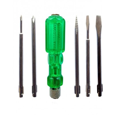 Taparia Tool Kit 812 Screwdriver Kit/Set with Neon Bulb