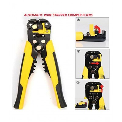 Techtest Wire Stripping Tool 8 Inch Self-Adjusting Cable Stripper Industry Stranded Wire Cutting