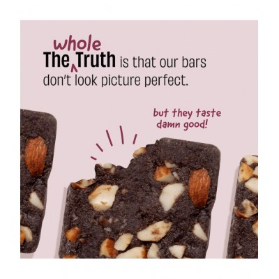 The Whole Truth - Protein Bar Minis - The Everyone Party - All-in-One - Pack of 8 - 8 x 27g - No Added Sugar - All Natural