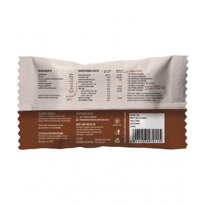 The Whole Truth - Protein Bars - Coffee Cocoa - Pack of 6 (6 x 52g) - All Natural - No Added Sugar