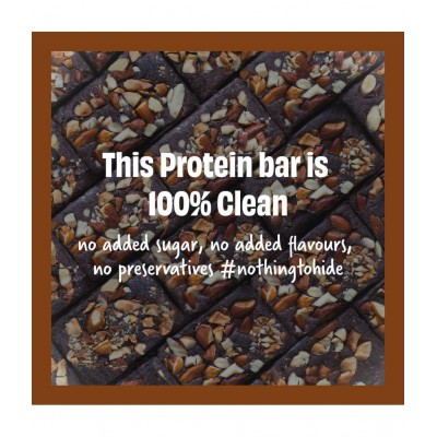 The Whole Truth - Protein Bars - Coffee Cocoa - Pack of 6 (6 x 52g) - All Natural - No Added Sugar