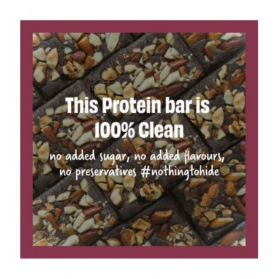 The Whole Truth - Protein Bars - Double Cocoa - Pack of 6 (6 x 52g) - No Added Sugar - All Natural The Whole Truth - Protein Bars - Double Cocoa - Pack of 6 (6 x 52g) - No Added Sugar - All Natural