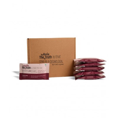The Whole Truth - Protein Bars - Double Cocoa - Pack of 6 (6 x 52g) - No Added Sugar - All Natural The Whole Truth - Protein Bars - Double Cocoa - Pack of 6 (6 x 52g) - No Added Sugar - All Natural