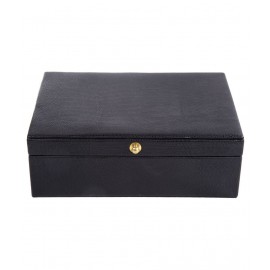 Thylable Black Leather Jewellery Box - Pack of 1