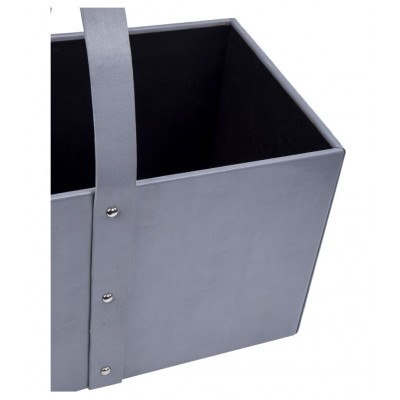 Thylable GREY Leather Magazine Holder - Pack of 1