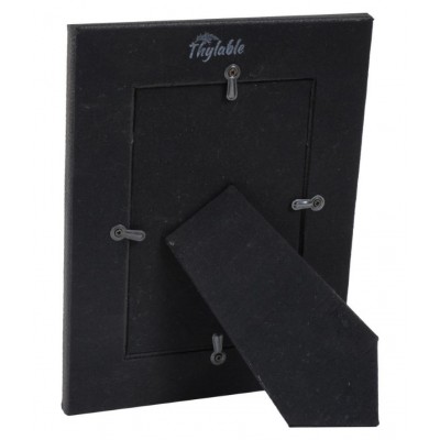 Thylable Leather Black Single Photo Frame - Pack of 1