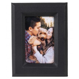 Thylable Leather Black Single Photo Frame - Pack of 1