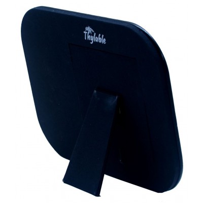 Thylable Leather TableTop Black Single Photo Frame - Pack of 1