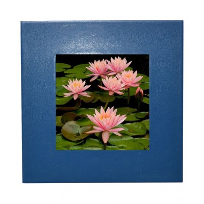 Thylable Leather TableTop Blue Photo Frame Sets - Pack of 3