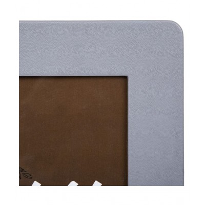 Thylable Leather TableTop Grey Photo Frame Sets - Pack of 2