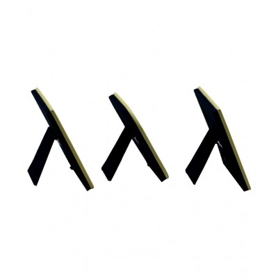 Thylable Leather TableTop Yellow Photo Frame Sets - Pack of 3