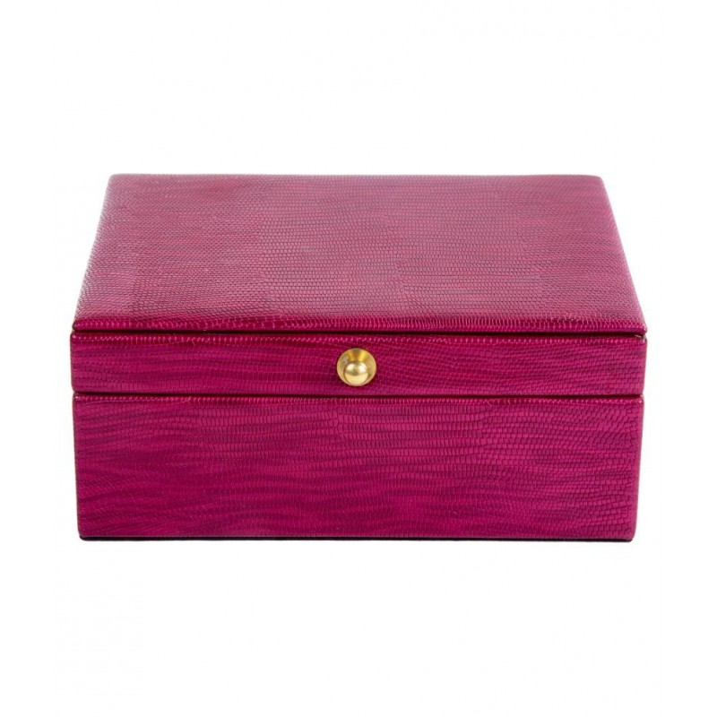Thylable Pink Leather Jewellery Box - Pack of 1