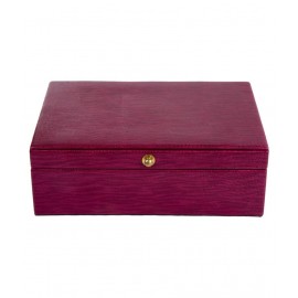 Thylable Pink Leather Jewellery Box - Pack of 1