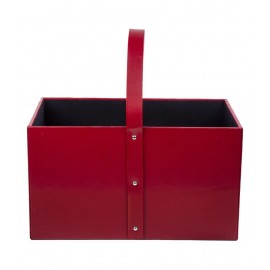 Thylable RED Leather Magazine Holder - Pack of 1