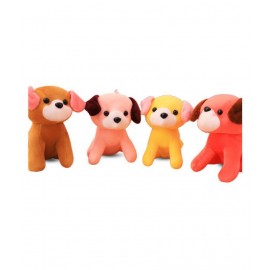 Tinytot High Quality Non-Toxic Hugable cute Stuff Animal Teddy bear soft toys for boys & girls Kids for Gift, Pack of 4, Size : 7 Inches