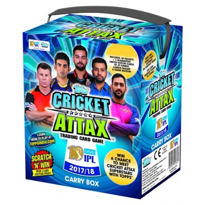 Topps Cricket Attax IPL CA 2017 50’s Multicolour Card Game