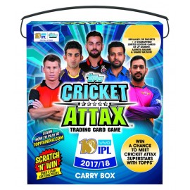 Topps Cricket Attax IPL CA 2017 50’s Multicolour Card Game
