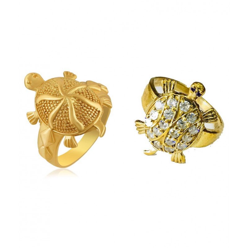 Tortoise Ring For Index Finger Pack of 2