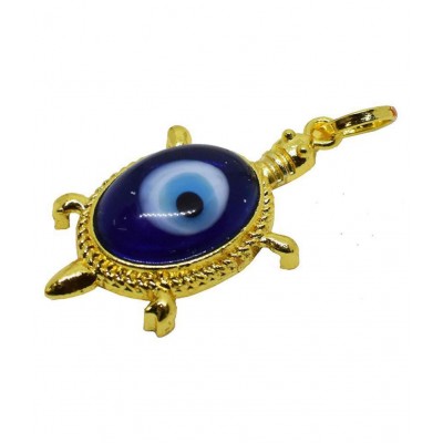 Tortuise Shape Evil Eye Protection  Stone Pendant