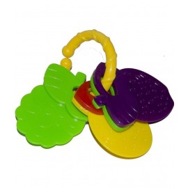 Toy Boutique Baby Rattle Toys for Kids, Set of 3 Pcs - Colourfull Lovely Attractive Rattles and Teether for Babies, Toddlers