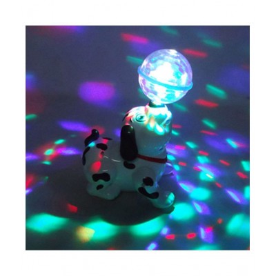 Toy Boutique Dancing Dog with Music Flashing Lights