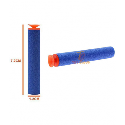 Toy Cloud Hot Fire Gun Bullet Soft Foam Dart for Nerf Gun Refill Pack 100 Pcs Sticky Head Darts for Nerk N-Stike Elite Guns