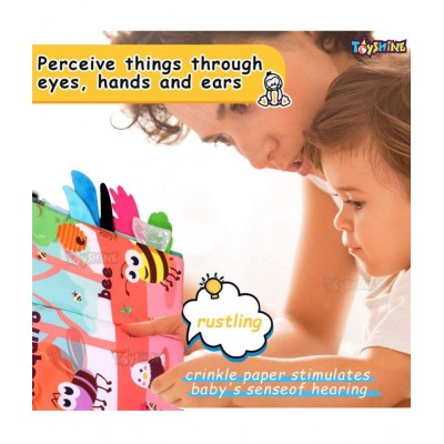 Toyshine Baby Books Toys, Touch and Feel Crinkle Cloth Books for Babies, Infants & Toddler, Early Development Interactive Car & Stroller Soft Toys for Boys & Girls (Birds) Toyshine Baby Books Toys, Touch and Feel Crinkle Cloth Books for Babies, Infants & Toddler, Early Development Interactive Car & Stroller Soft Toys for Boys & Girls (Birds)