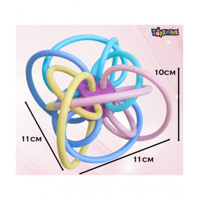 Toyshine Baby Rattle and Sensory Teether Toy