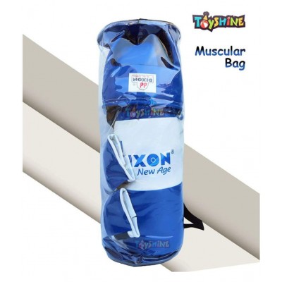 Toyshine Dixon Kids Polyester Boxing Kit (Blue) with Gloves and Head Guard, Medium (18 Inches, 3-4 Years) (SSTP)