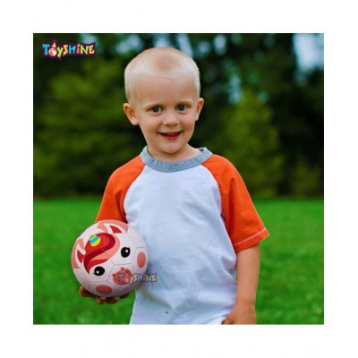Toyshine Edu-Sports 2 in 1 Kids Football Soccer Educational Toy Ball, Size 3, 4-8 Years Kids Toy Gift Sports - Fox and Sloth