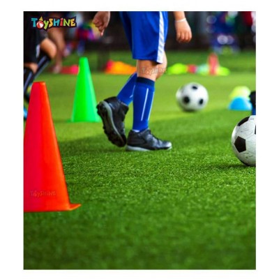 Toyshine Fitness Combo - 6 pc (9 Inches) Stacking Cones, 10 Pc Space Markers and 1 Pc Agility Ladder (6 Meters) (SSTP)