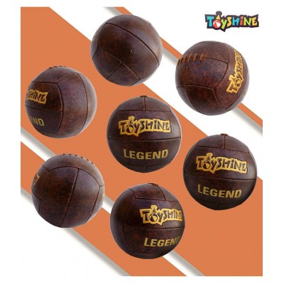 Toyshine Legend Home Football 5 No, Leather Look, Hand Stiched | Perfect for Home Parties, Games, Kids Play (SSTP)