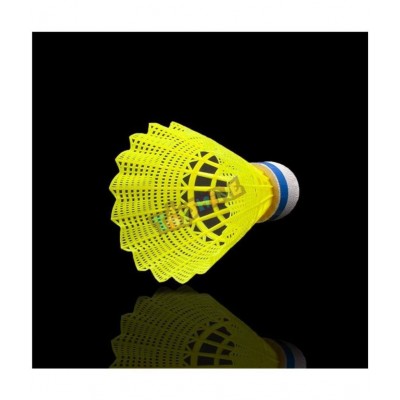 Toyshine Multicolor Nylon Stable and Sturdy Badminton Shuttlecocks/Shuttles - Pack of 6 (SSTP)