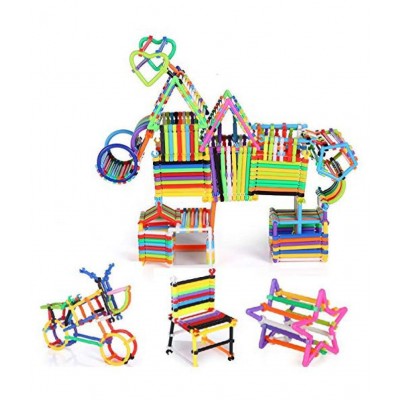 Toyshine Multicolored Educational Building Blocks Smart Sticks Set for Kids