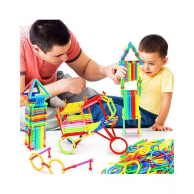 Toyshine Multicolored Educational Building Blocks Smart Sticks Set for Kids