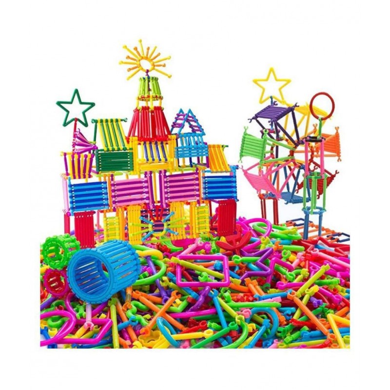 Toyshine Multicolored Educational Building Blocks Smart Sticks Set for Kids