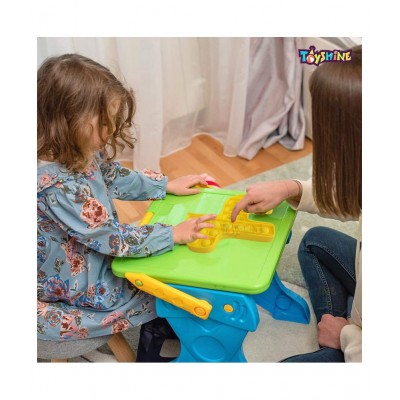 Toyshine Pack of 3- Dreamy Unicorn, Ice Cream, Key Chain Pop it Popping Sounds Toy, Push Bubbles for Autism Stress Reliever, Sensory Pop It Toy- Yellow Unicorn Multi Color Ice Cream