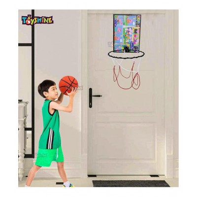Toyshine SSTP Indoor Door and Wall Mountable Basketball Hoop Set with 3 No Basketball (Colour May Vary)
