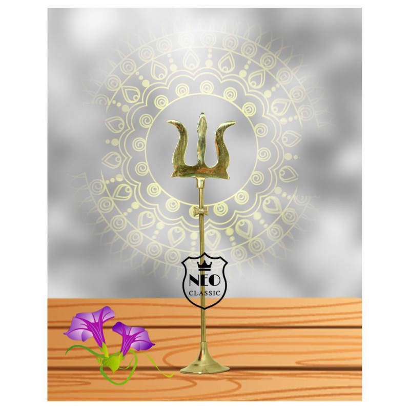 Trishul Round Base 10.5" From Neo Classic Handicraft