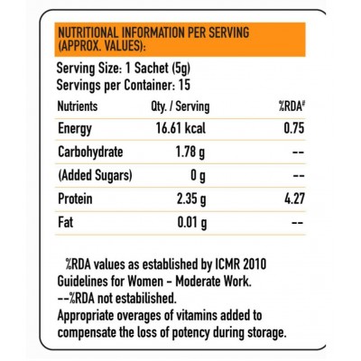 TrueBasics Collagen Skin with L-Glutathione, Biotin, Vitamin C & Vitamin E for Healthy Hair, Skin & Nails, Clinically Researched Ingredients (Orange, 15 Sachets) TrueBasics Collagen Skin with L-Glutathione, Biotin, Vitamin C & Vitamin E for Healthy Hair, Skin & Nails, Clinically Researched Ingredients (Orange, 15 Sachets)