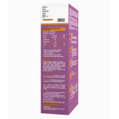 TrueBasics Collagen Skin with L-Glutathione, Biotin, Vitamin C & Vitamin E for Healthy Hair, Skin & Nails, Clinically Researched Ingredients (Orange, 15 Sachets) TrueBasics Collagen Skin with L-Glutathione, Biotin, Vitamin C & Vitamin E for Healthy Hair, Skin & Nails, Clinically Researched Ingredients (Orange, 15 Sachets)