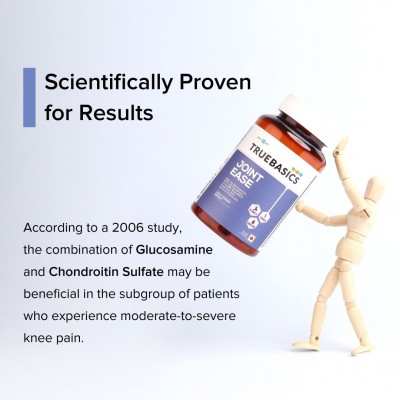 TrueBasics Joint Ease with 1500mg of Glucosamine & 1200mg of Chondroitin, 90 tablet(s)