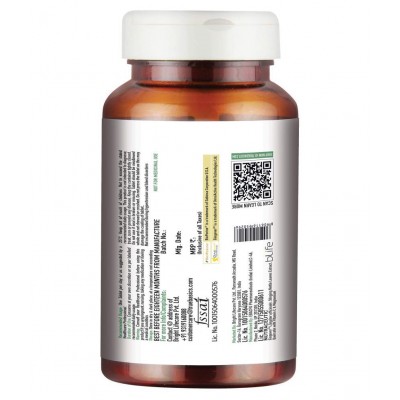 TrueBasics Lung Detox, with Gingever, Quercetin, Vitamin C and Magnesium, Cleansing & Immunity Support for Lungs, 90 Capsules