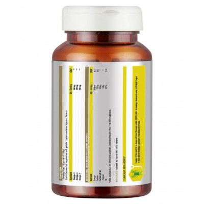 TrueBasics Vegan Omega-3,6 & 9, 870mg for Heart, Hair, Skin, Joint, Brain & Eye Health, - 90 Softgels