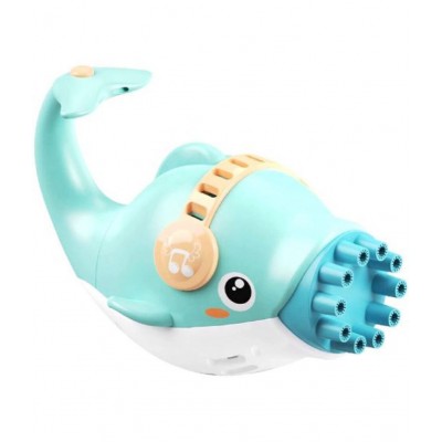 Tzoo®  Dolphin Gatling Bubble Gun Machine Toys for Kids, 8 Hole Electric Bubbles Toy Gun Maker for Boys and Girls for Summer Outdoor Activities