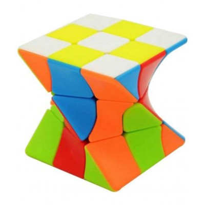 Tzoo® Challenging High Speed Smooth Stickerless Twister Cube and 3x3x3 Gold Mirror Cube (2 Pieces)