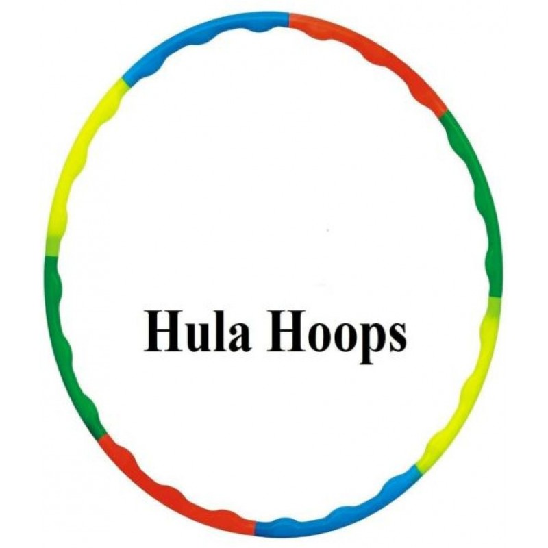 Tzoo® Hula Hoop, Exercise Ring for Fitness for Boys , Girls , Kids and Adults ( Multi Color ) | Fitness Hoops | Yoga (Sports, Fitness & Outdoors) | Kids' Gym Sets & Swings | Hula Hoop for Kids