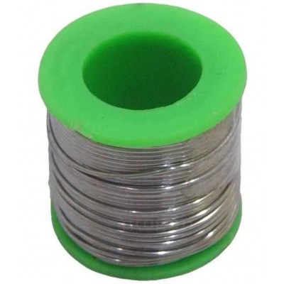 UKOIT (7 in 1) 25Watt Soldering Iron Kit =  Iron, Soldering Wire, Flux, Desoldering Wick, Stand, Cutter, Tweezer