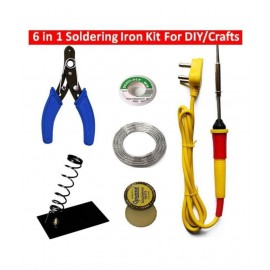 UNIQUE 6 in 1 Soldering Iron kit for DIY/Craft work