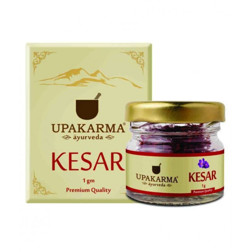 UPAKARMAAYURVEDA kesar (saffron) 1 gm Multivitamins(Immunity Booster) Powder Pack of 2 UPAKARMAAYURVEDA kesar (saffron) 1 gm Multivitamins(Immunity Booster) Powder Pack of 2